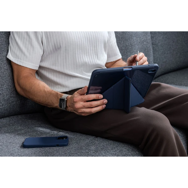 Epico Hero flipové púzdro Apple iPad Air 11" (2024) modré - Puzdra - Obrázok QEQI000K01