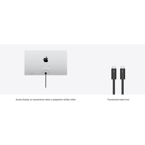 Apple Studio Display (2022) Štandardné sklo/Adaptér držiaka VESA - Monitory - Obrázok QEYX600301