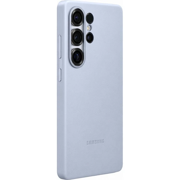 Samsung Kindsuit Case kryt z vegánskej kože Galaxy S25 Ultra svetlo modrý - Puzdra - Obrázok QFCC000J01