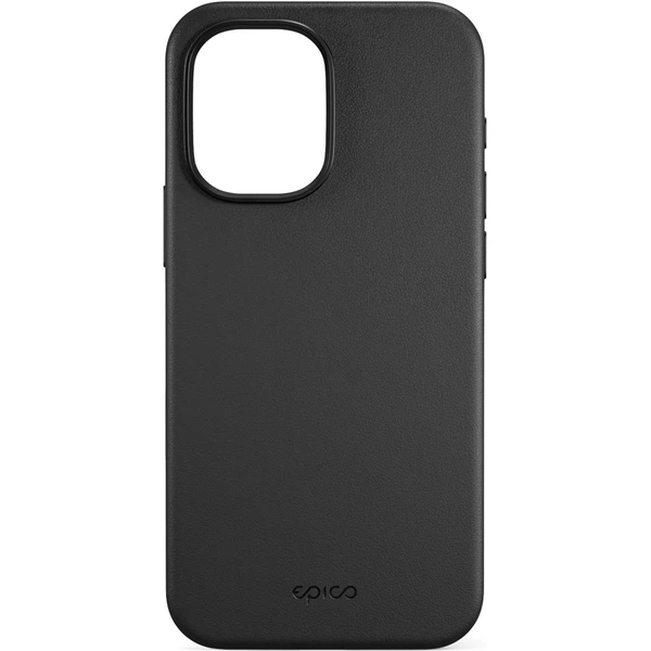 Epico Leather Pro Mag+ kryt pre iPhone 17 Qi2 & Magsafe kompatibilný čierny - Puzdra - Obrázok QFSF000K01