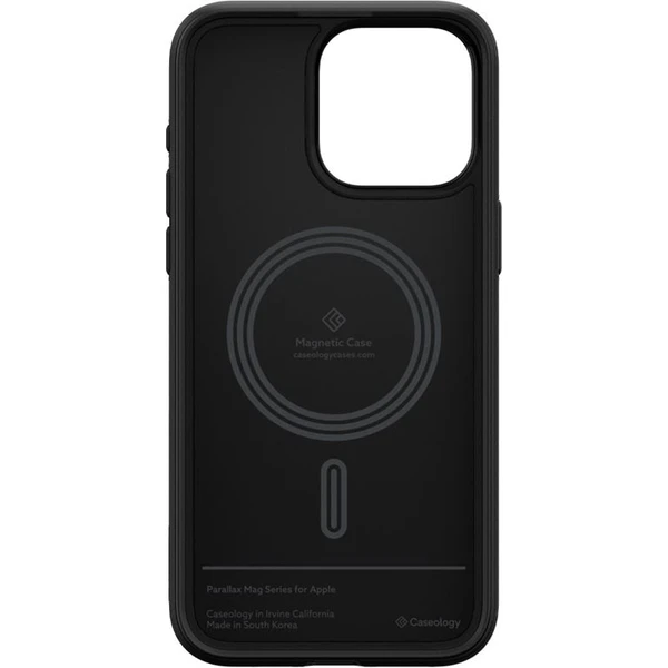 Spigen Caseology Parallax kryt s MagFit iPhone 15 Pre Max matne čierny - Puzdra - Obrázok QFW4000L01