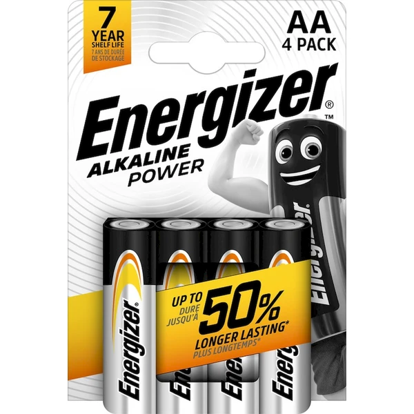 Energizer LR6 Alkaline Power AA batérie - 4ks - Batérie - Hlavný obrázok