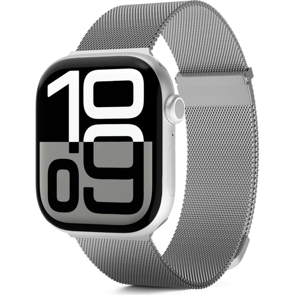 Epico Watch Strap milánsky ťah 38/40/41/42mm strieborný - Remienky - Hlavný obrázok