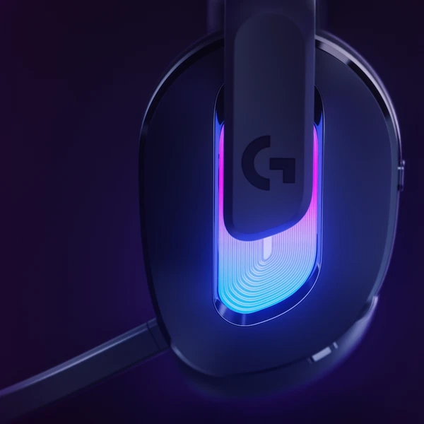 Logitech G522 LIGHTSPEED bezdrôtové herné slúchadlá čierna - Slúchadlá - Obrázok QGRF000L01
