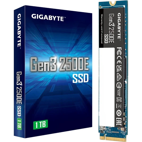 GIGABYTE 2500E SSD 1TB Gen3 - SSD - Obrázok QGX6000N01