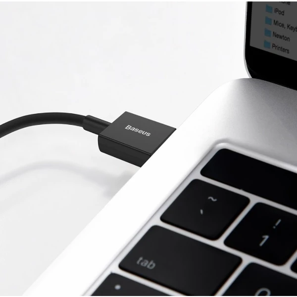 Baseus Superior USB-A/Lightning napájací kábel 1m čierny - Káble a redukcie - Obrázok QIPIF00101
