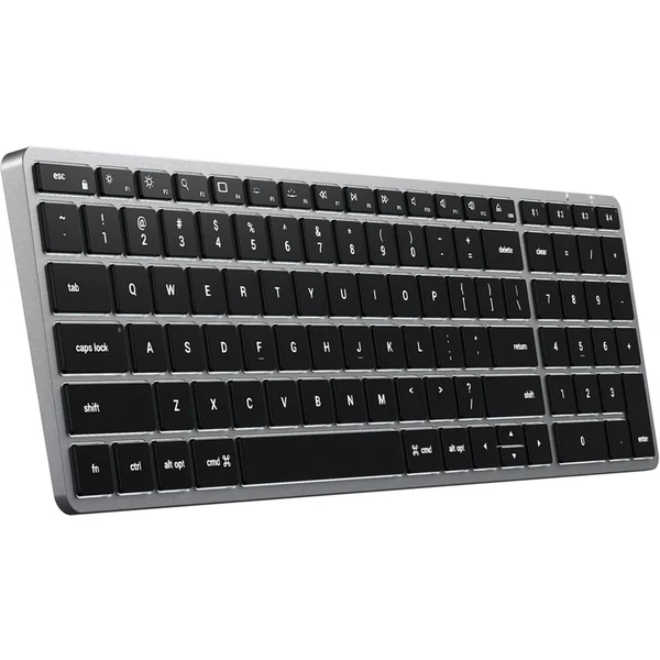 Satechi SLIM X2 Slim bezdrôtová klávesnica US vesmírne šedá - Klávesnice - Obrázok QK68700301