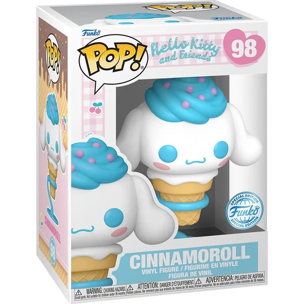 Funko POP! #98 Sanrio: Hello Kitty - Cinnamoroll Ice Cream Cone - Funko POP! - Obrázok QKCG000N01
