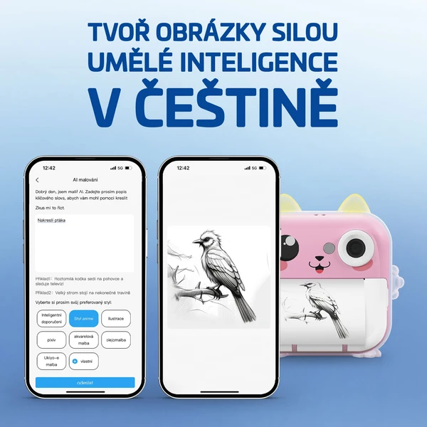 LAMAX InstaKid2 Plus detský fotoaparát ružový - Fotoaparáty - Obrázok QKSL000K01