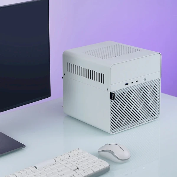 Jonsbo N2 Mini-ITX biela - Počítačové skrine - Obrázok QKUD000K01