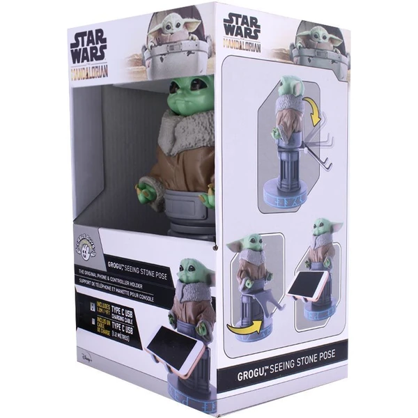 EXG Cable Guys The Mandalorian - Grogu Seeing Stone - Figúrky - Obrázok QL0O100501