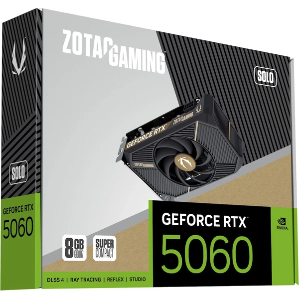 ZOTAC NVIDIA GeForce RTX 5060 SOLO - Grafické karty - Obrázok QLLI000K01
