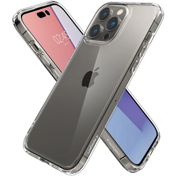 Spigen Ultra Hybrid kryt iPhone 14 Pre číry - Puzdra - Obrázok QM0H300401