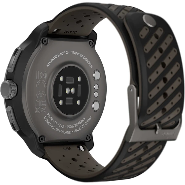 Suunto Race 2 chytré hodinky titán s čiernym pásikom - Inteligentné hodinky - Obrázok QNUG000K01