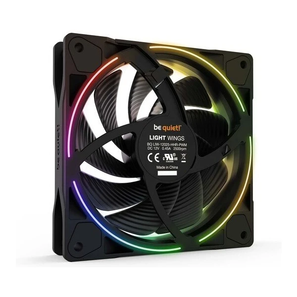 Be quiet! LIGHT WINGS high-speed 120mm - Ventilátory pre PC - Obrázok QNUG300401