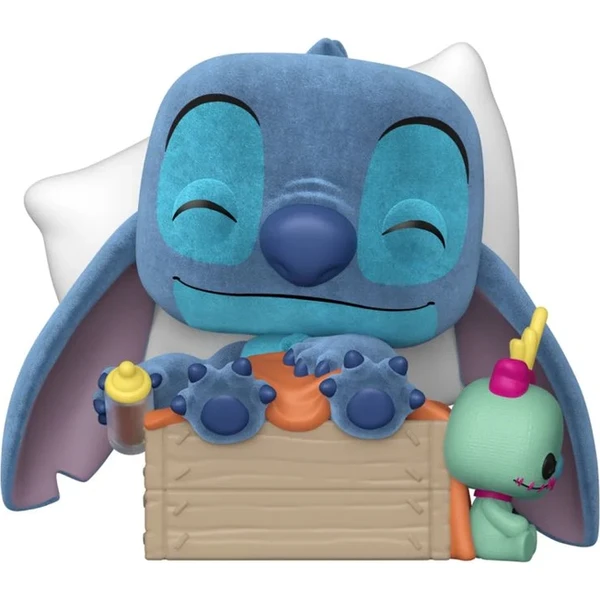 Funko POP! #1607 Plus: Lilo & Stitch - Sleeping Stitch in Box (Flocked) - Funko POP! - Hlavný obrázok