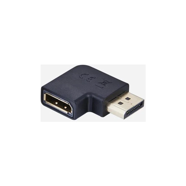 PremiumCord redukcia DisplayPort 1.2/DisplayPort 1.2 s zahnutým konektorom čierna - Káble a redukcie - Hlavný obrázok