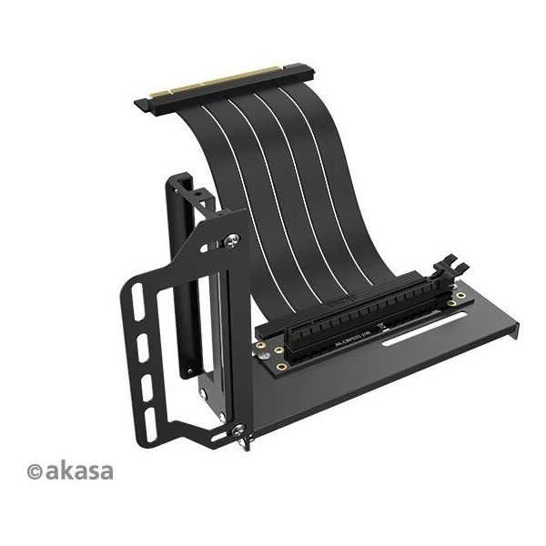 Akasa Riser black Pro, vertikálny VGA držiak - Komponenty - Obrázok QP5X600301