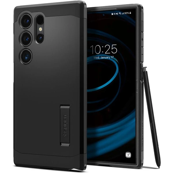 Spigen Tough Armor MagFit kryt Samsung Galaxy S24 Ultra čierny - Puzdra - Obrázok QP91000P01