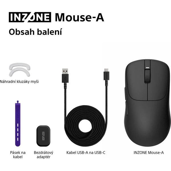Sony INZONE Mouse-A herná myš - Myši - Obrázok QPBH000K01