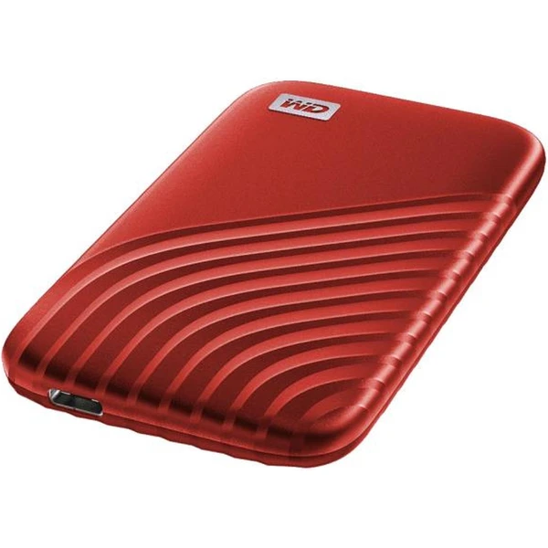 WD My Passport externý SSD 1TB červený - SSD - Obrázok QPHY100401