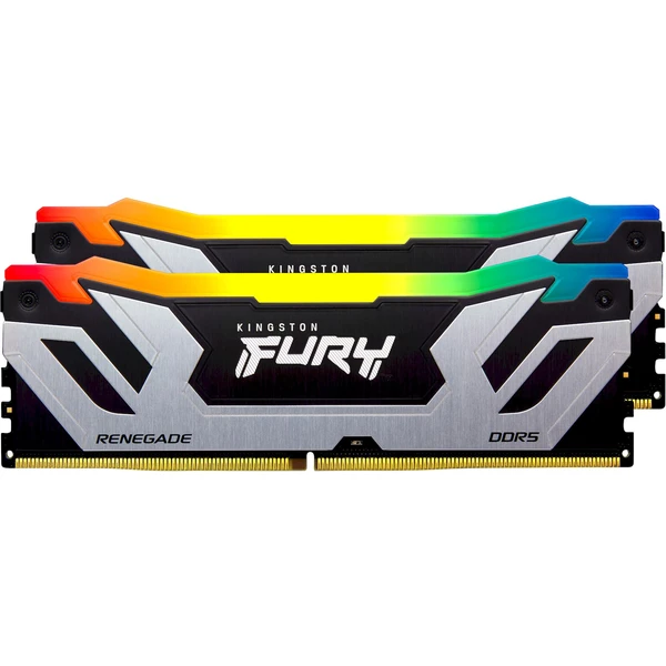 Kingston FURY Renegade Black RGB DDR5 32GB 7200MT/s CL38 DIMM (2x16GB) XMP - Operačné pamäte - Obrázok QPJE000K01