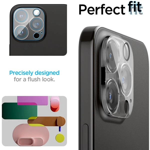 Spigen Glass tR Optik 2 Pack skla iPhone 16 Pro/16 Pro Max/15 Pro/15 Pro Max/14 Pro/14 Pro Max - Ochranné fólie a sklo - Obrázok QQ09000601
