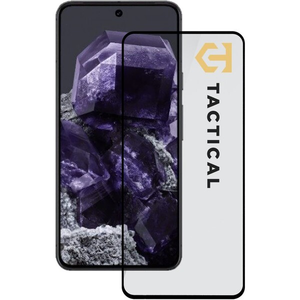 E-shop Tactical Glass Shield 5D sklo pre Google Pixel 8 čierne