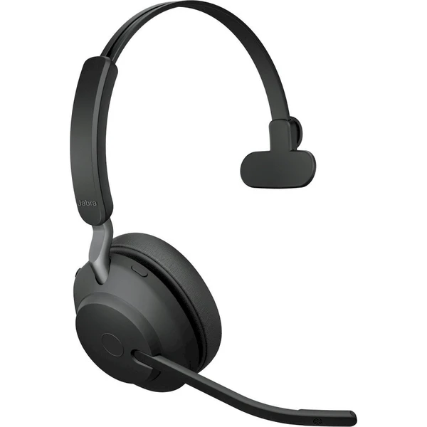 Jabra Evolve2 65 Link380/390a UC Mono slúchadlá so stojanom čierna - Slúchadlá - Obrázok QQ4J000K01