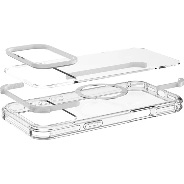 Cubenest MagPro Strong Guard MagSafe kryt iPhone 17 Pro Max biely - Puzdra - Obrázok QQBK000K01