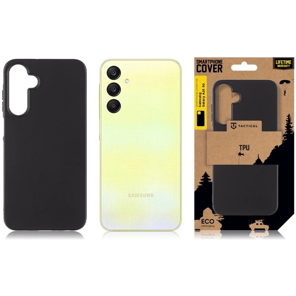 Tactical TPU kryt Samsung Galaxy A25 5G čierny - Puzdra - Obrázok QQC0000P01