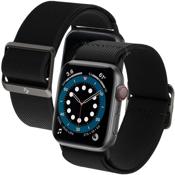 Spigen Lite Fit remienok Apple Watch 49/46/45/44/42 mm čierny - Remienky - Obrázok QQPJF00101