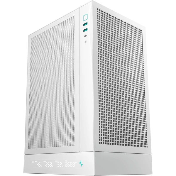 DEEPCOOL CH170 Digital biela - Počítačové skrine - Obrázok QR2E000K01