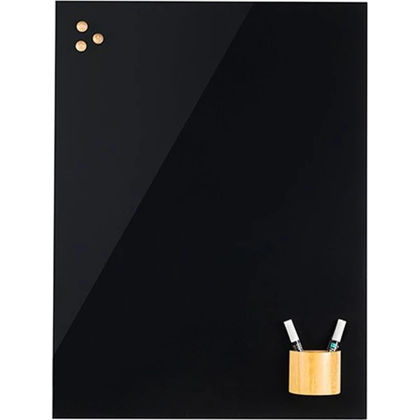 Rocada 6702-15 sklenená magnetická tabuľa čierna - Magnetické tabule - Obrázok QRMN000K01