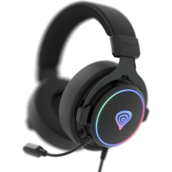 Genesis NEON 764 headset čierny - Slúchadlá - Obrázok QRSE000K01
