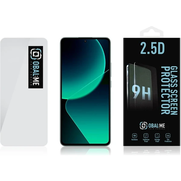 OBAL:ME 2.5D Tvrdené Sklo pre Xiaomi 13T číre - Ochranné fólie a sklo - Obrázok QRX3000P01