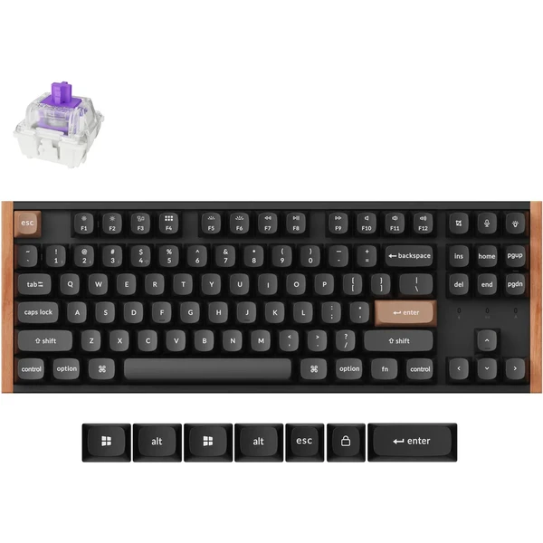 Keychron K8 HE herná klávesnica (US) čierna - Klávesnice - Hlavný obrázok