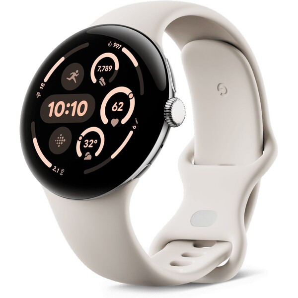 E-shop Google Pixel Watch 3 45mm strieborná