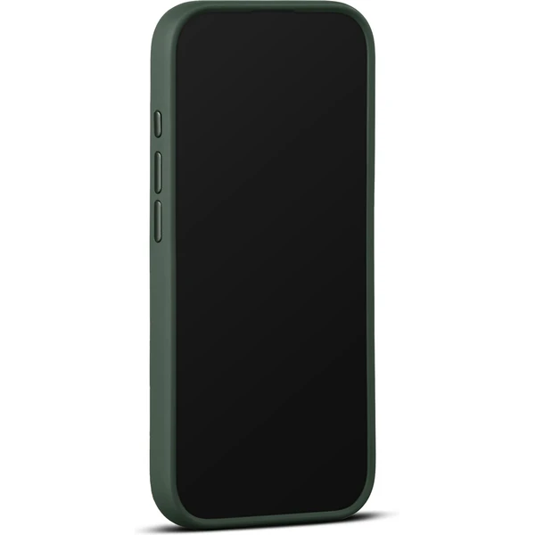Woolnut MagSafe kožený kryt iPhone 17 tmavo zelený - Puzdra - Obrázok QTLH000K01