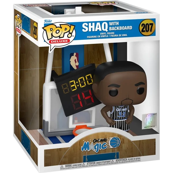 Funko POP! #207 Deluxe NBA: Magic - Shaq w/Backboard - Funko POP! - Obrázok QU7H000K01