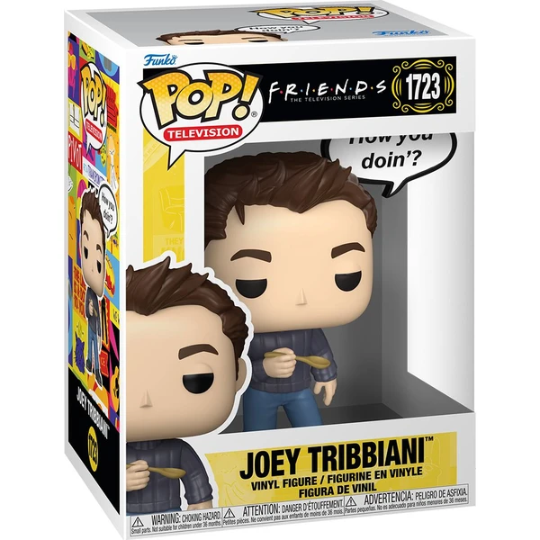 Funko POP! #1723 TV: Friends - Joey Tribbiani Sayings (How You Doin') - Funko POP! - Obrázok QUHK000K01