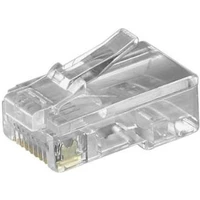 PremiumCord Konektor RJ45 8pinov na plochý kábel a na lanko - Konektory