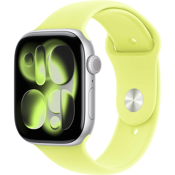 Apple Watch 49/46/45/44mm neónovo žltý športový remienok M/L - Remienky - Obrázok QUWH000K01