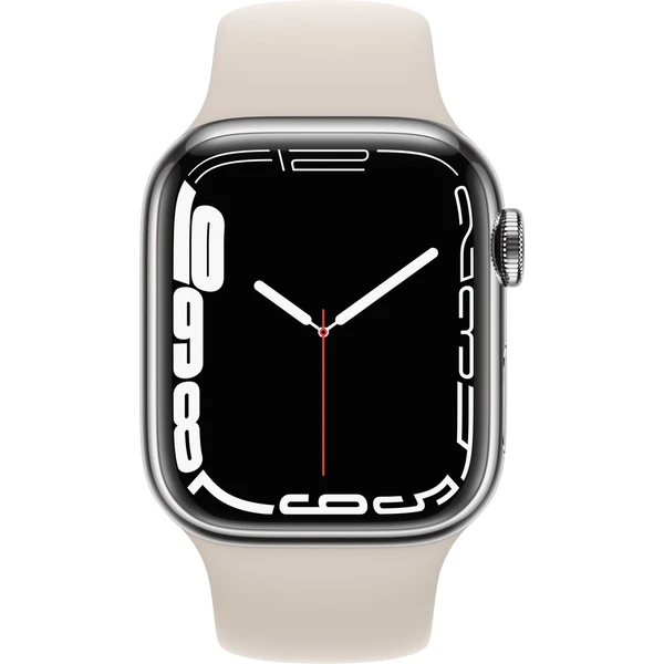 Apple Watch Series 7 Cellular 41mm oceľ (Ďalšia) - Inteligentné hodinky - Obrázok QUZZ000501