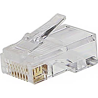 PremiumCord Konektor RJ45 8pinov - na drôt, balenie 50ks v sáčku - Konektory