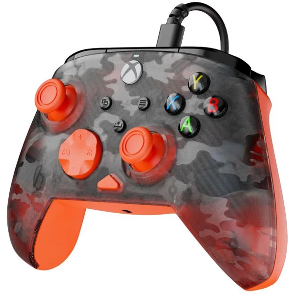 Turtle Beach herný ovládač Rematch Core Ghost Black Camo (XBOX/PC) oranžový - Herné ovládače - Obrázok QXMH000K01