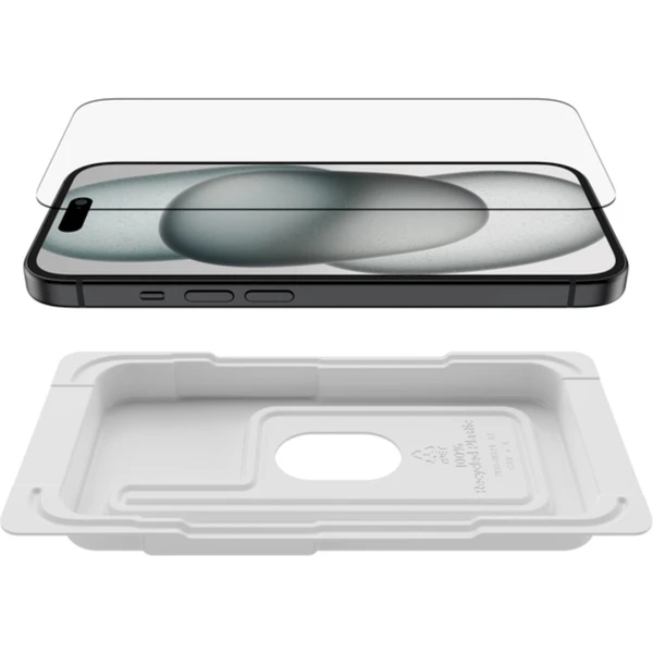 Belkin SCREENFORCE™ UltraGlass2 Anti-Microbial sklo iPhone 16/15/14 Pro - Ochranné fólie a sklo - Obrázok QXP1000L01