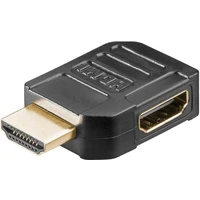 PremiumCord HDMI/HDMI redukcia so zahnutým konektorom čierna - Káble a redukcie