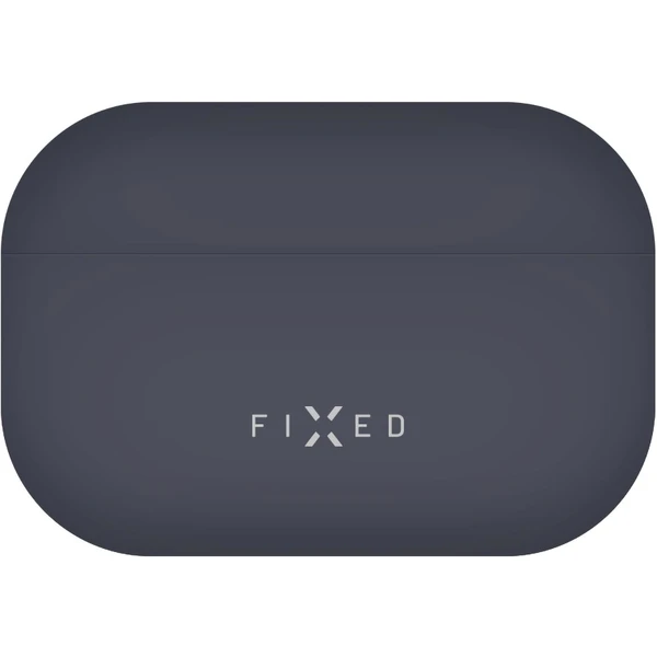 FIXED Silky silikónové púzdro pre Apple AirPods Pro/Pre 2 modré - Puzdra - Obrázok QXS1000601