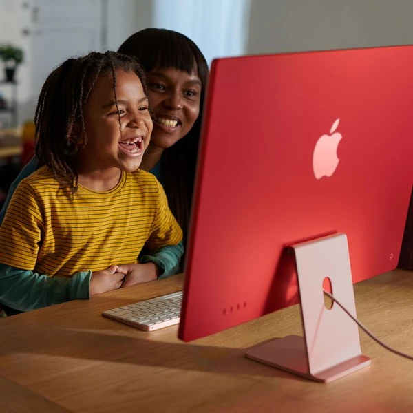 Apple iMac 24" M3 (2023) 10GPU/8GB/512GB modrý - All-in-one - Obrázok QY47000701